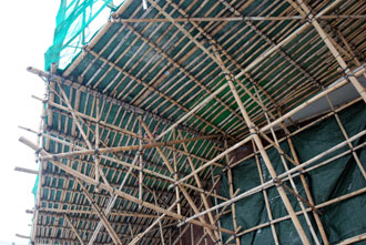 Bamboo Scaffholding - feature photo
