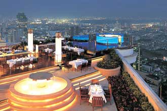 Sirocco Roof Bar Restaurant, The Dome State Tower, Bangkok - feature photo