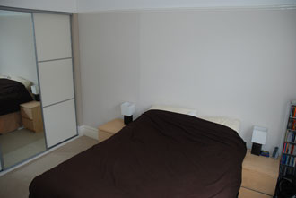 Bedroom - Furnished 1 bedroom flat to rent in Hove